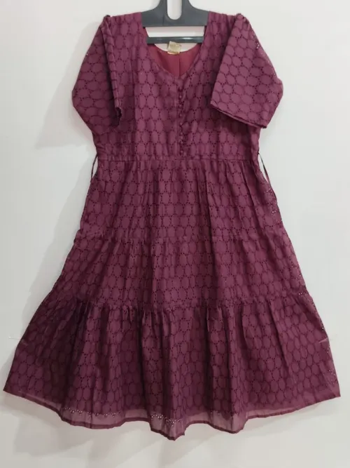 PLAIN HAKOBA FROCK